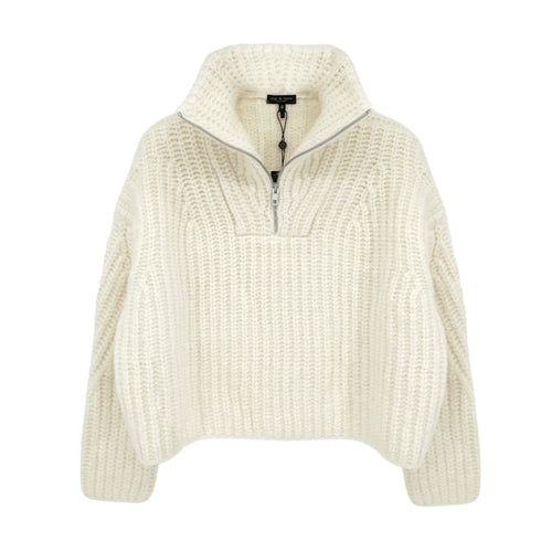 RAG & BONE Hannah Half Zip Sweater XS - flyKAMP