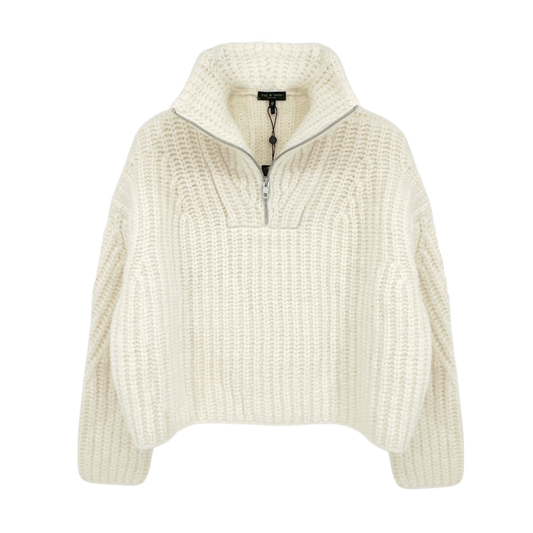 RAG & BONE Hannah Half Zip Sweater XS