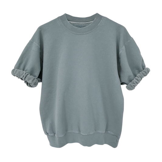 RACHEL COMEY Stanza Sweatshirt in Petrol XS