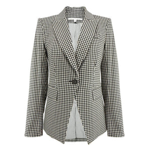VERONICA BEARD Athens Dickey Jacket in Black &amp; White 0