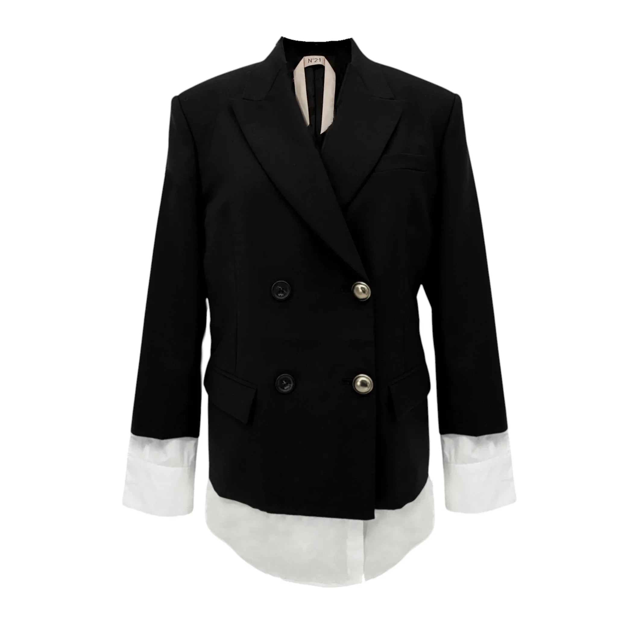 No.21 Double Breasted Blazer in Black EU40|S - flyKAMP
