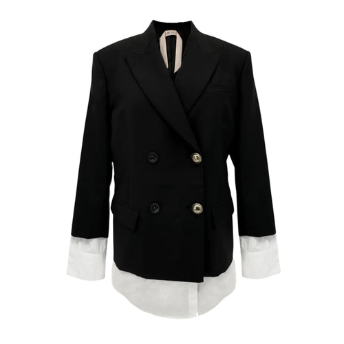 No.21 Double Breasted Blazer in Black EU40|S - flyKAMP