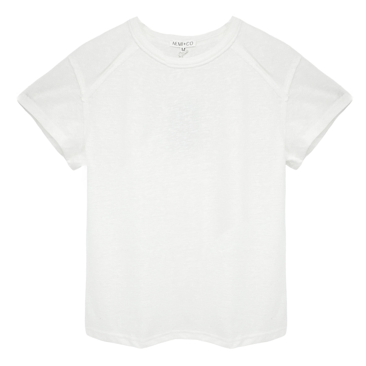 AEMI + CO Junie Tee White Size M