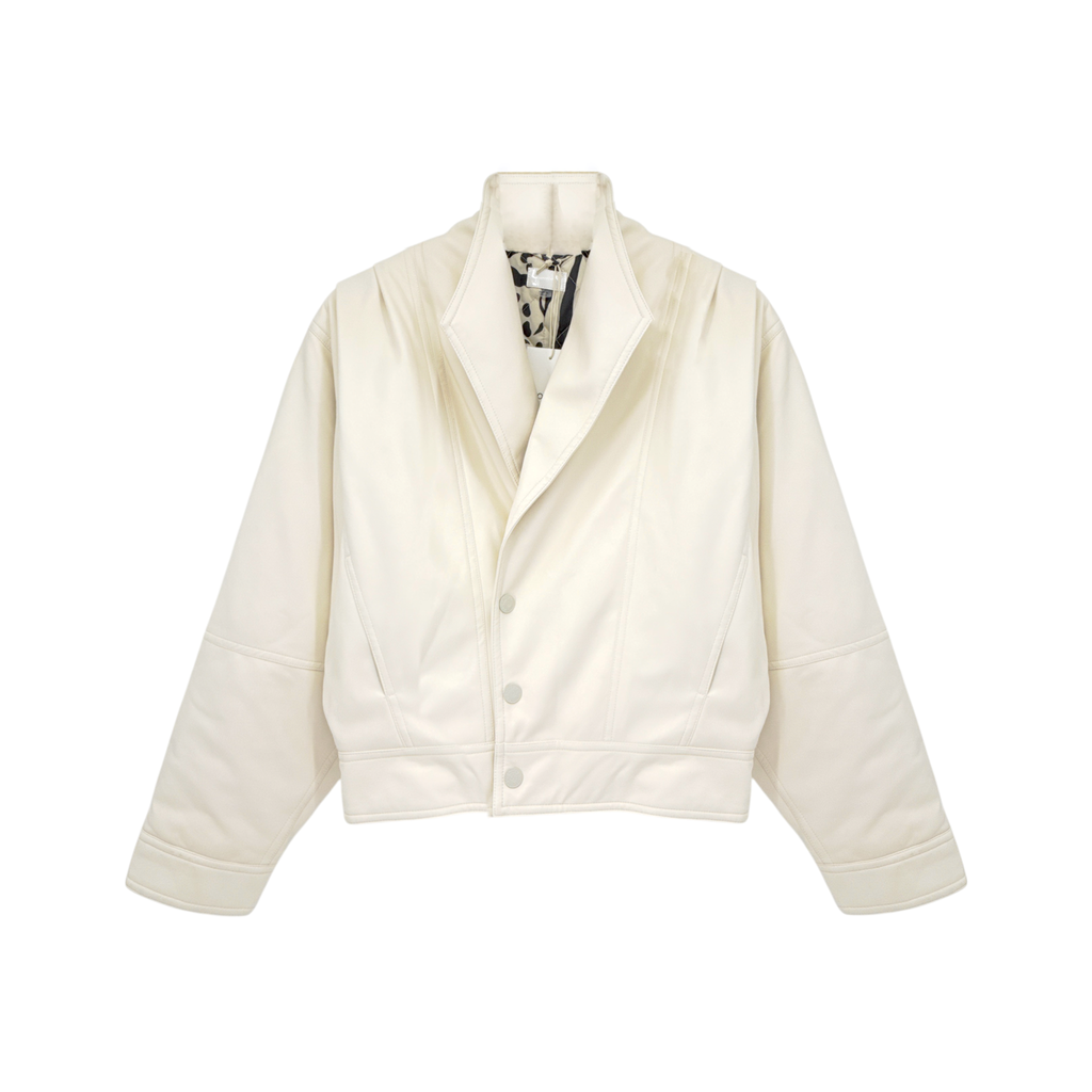 MOTHER The Big Time Jacket in Egret Drunk in Love M Mother