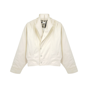 MOTHER The Big Time Jacket in Egret Drunk in Love M