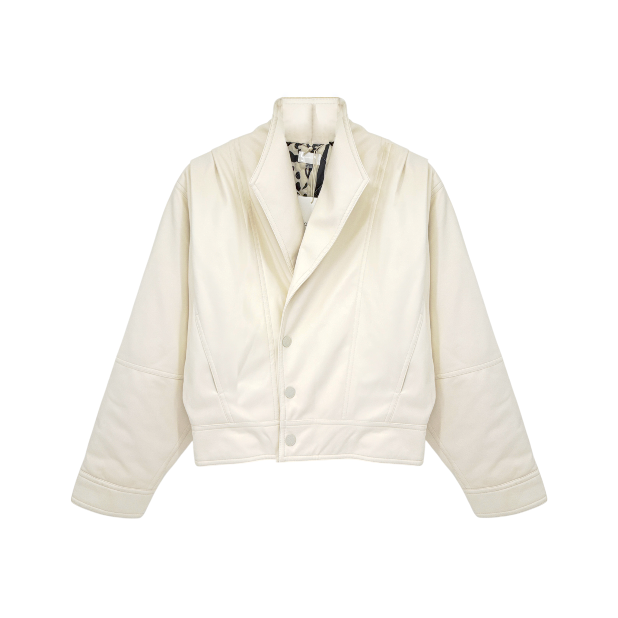 MOTHER The Big Time Jacket in Egret Drunk in Love M Mother