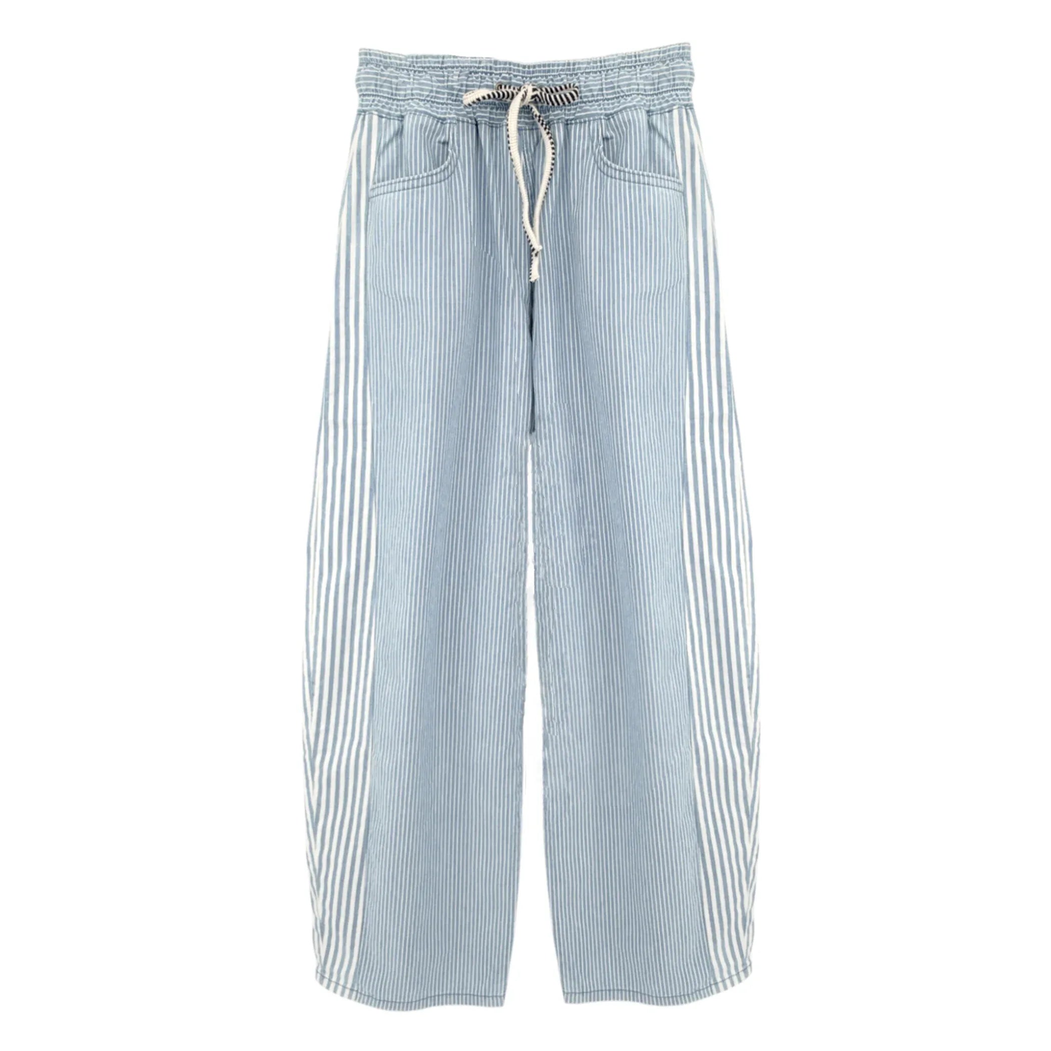 ASKK NY Cancun Pant in Blue Stripe XS - flyKAMP