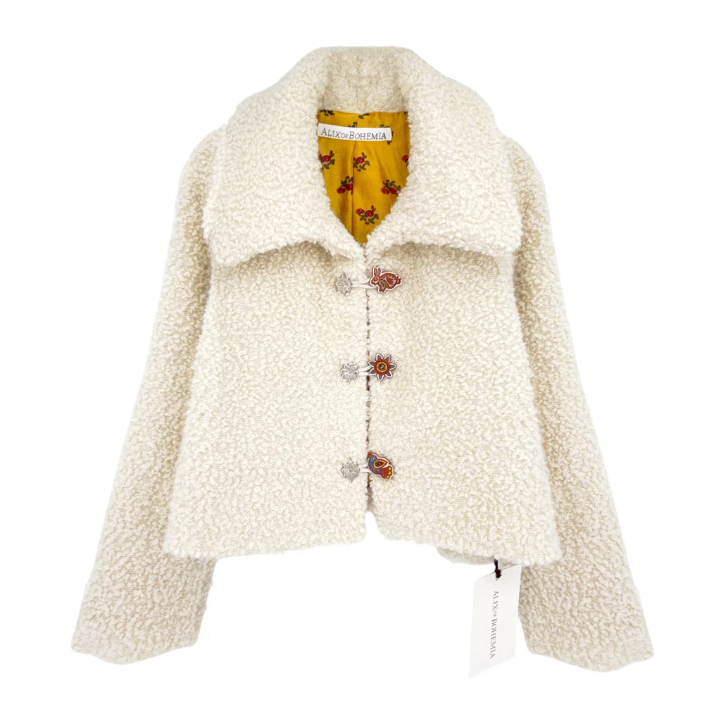 ALIX of BOHEMIA Colby Suri Wool Jacket S - flyKAMP
