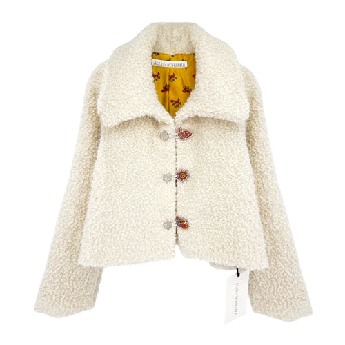 ALIX of BOHEMIA Colby Suri Wool Jacket S - flyKAMP