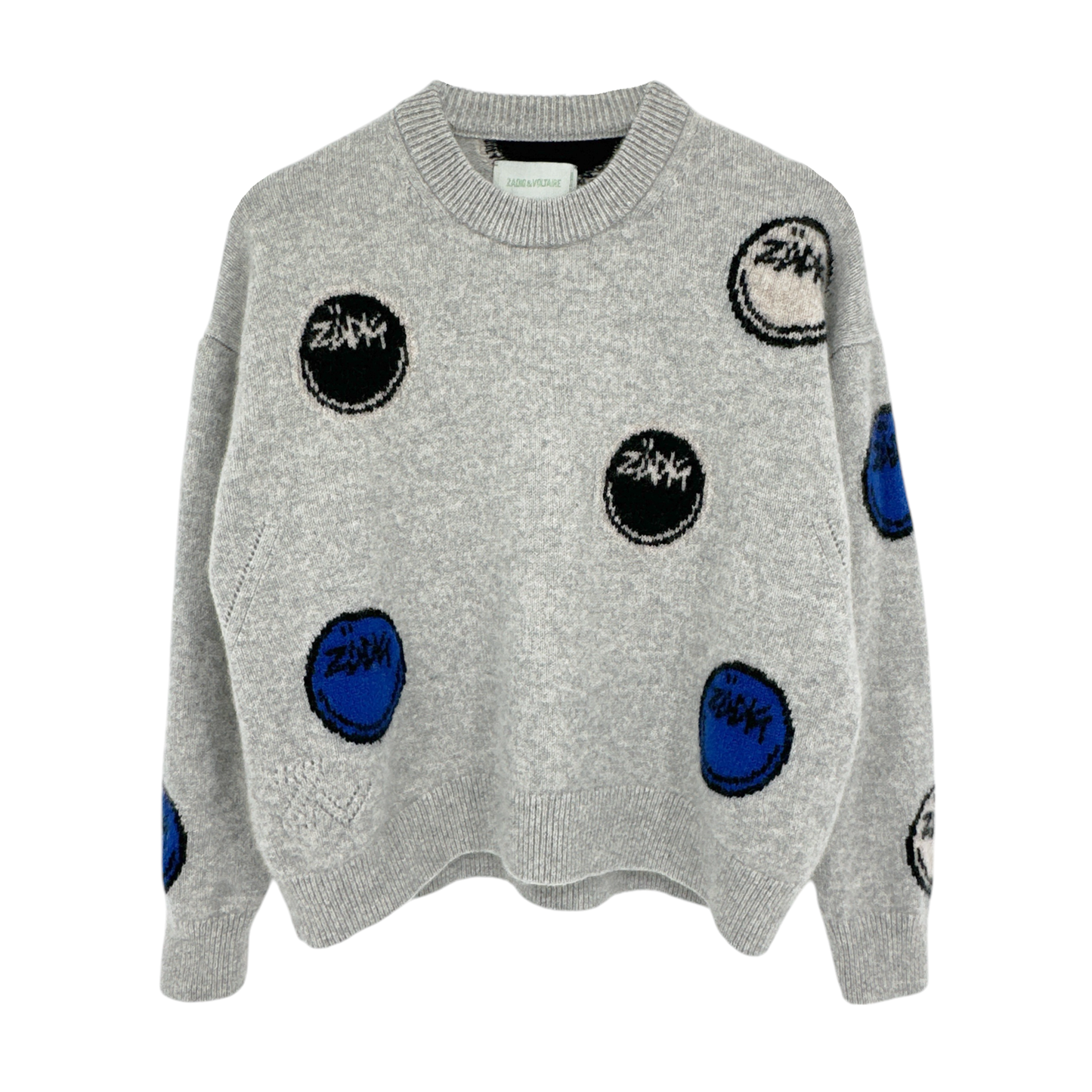 ZADIG & VOLTAIRE Markus Happy Cashmere Sweater S