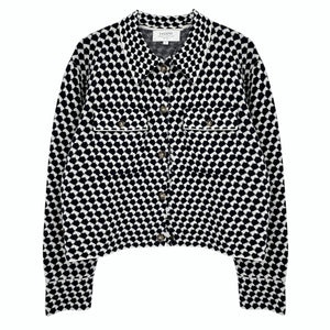 LA LIGNE Patterned Cropped Jane Jacket S
