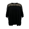 VALENTINO GARAVANI Lace Panel Detail Sweater S Valentino Garavani