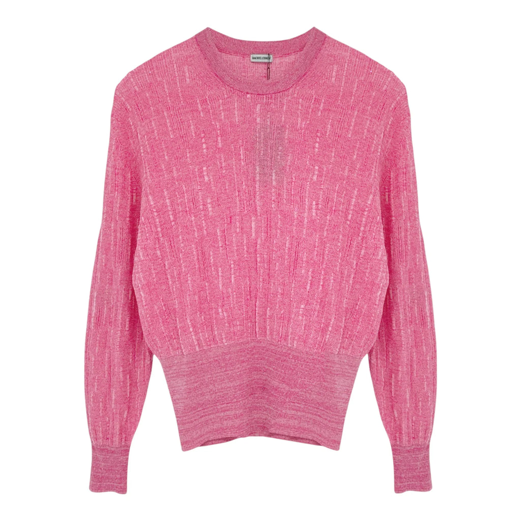 RACHEL COMEY Amares Crinkle Knit Top S - flyKAMP