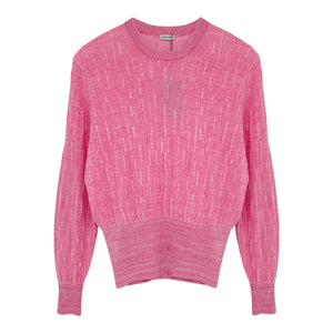 RACHEL COMEY Amares Crinkle Knit Top S