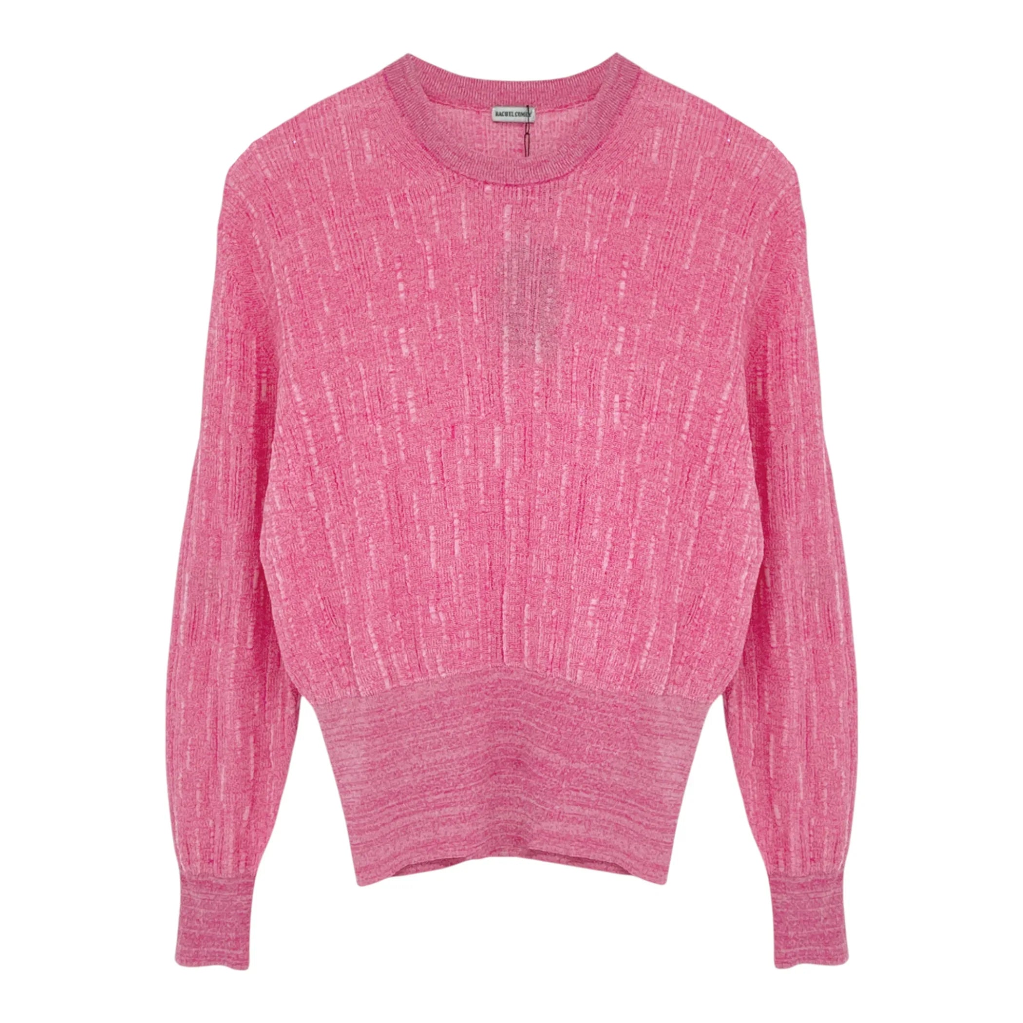 RACHEL COMEY Amares Crinkle Knit Top S - flyKAMP