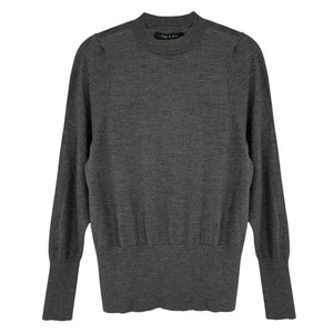 RAG & BONE Sydney Turtleneck in Charcoal S