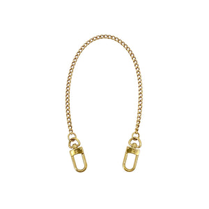 LOUIS VUITTON Chain Strap in Gold