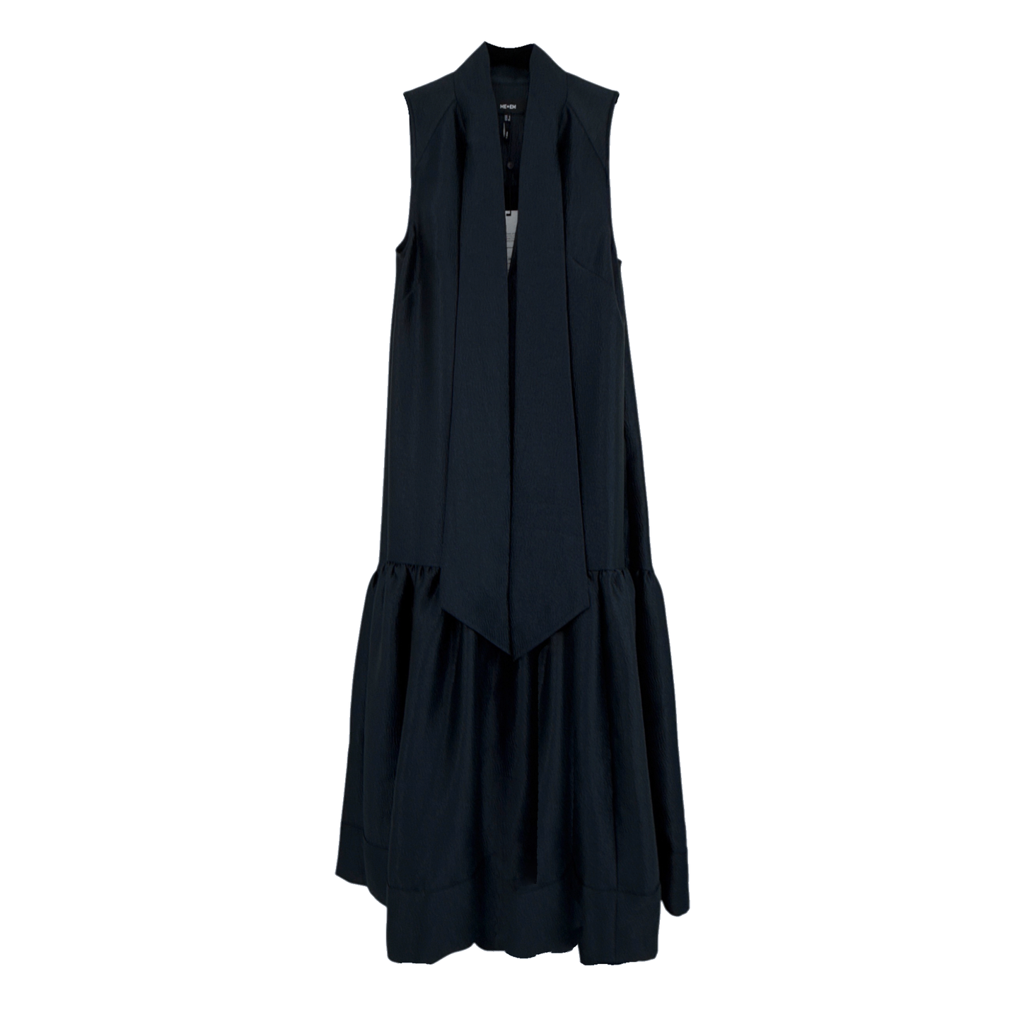 ME+EM Evening Halter Neck Midi Dress in Ink Blue UK6|US2|EU34|XS
