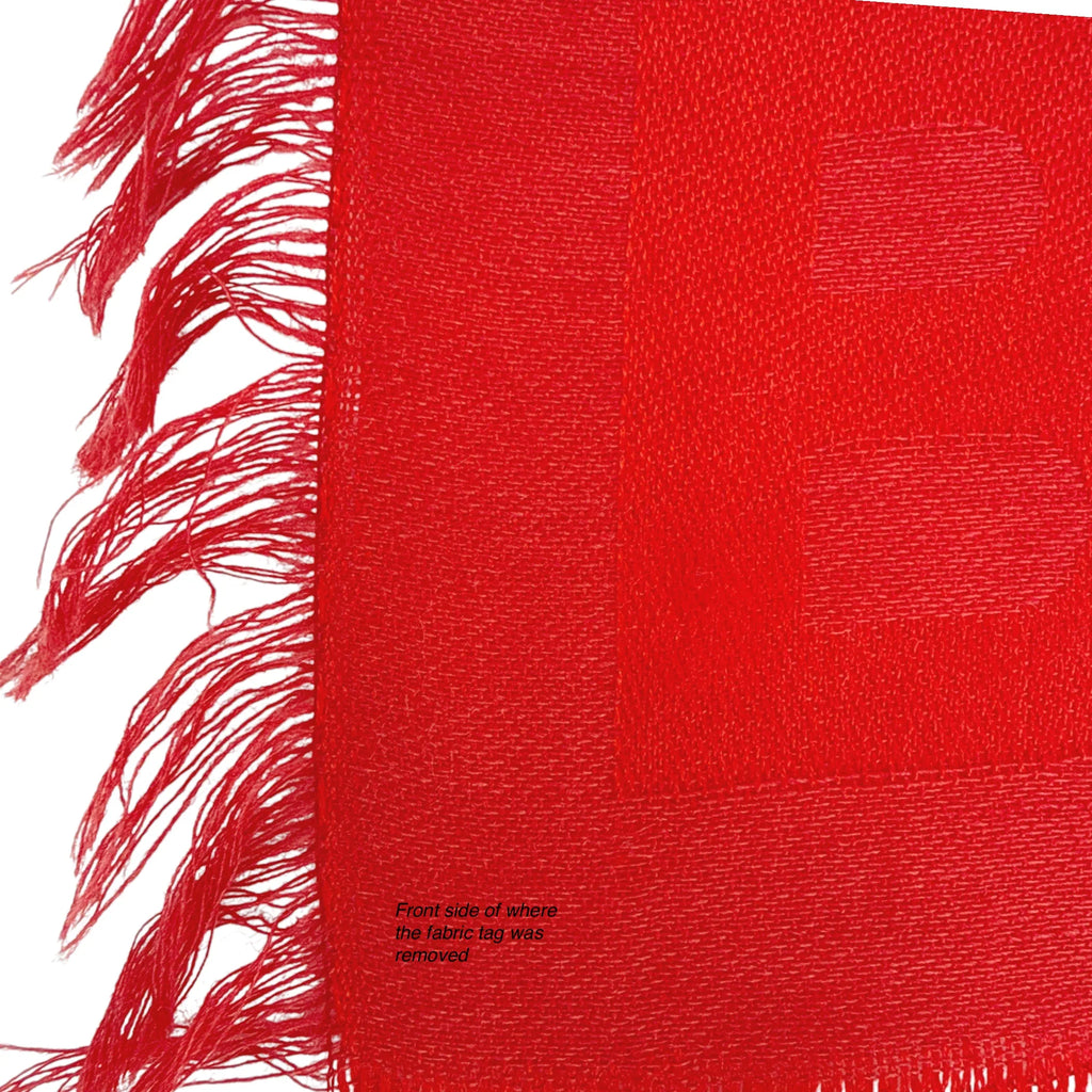 BURBERRY TB Metallic Monogram Square Silk Blend Scarf - flyKAMP