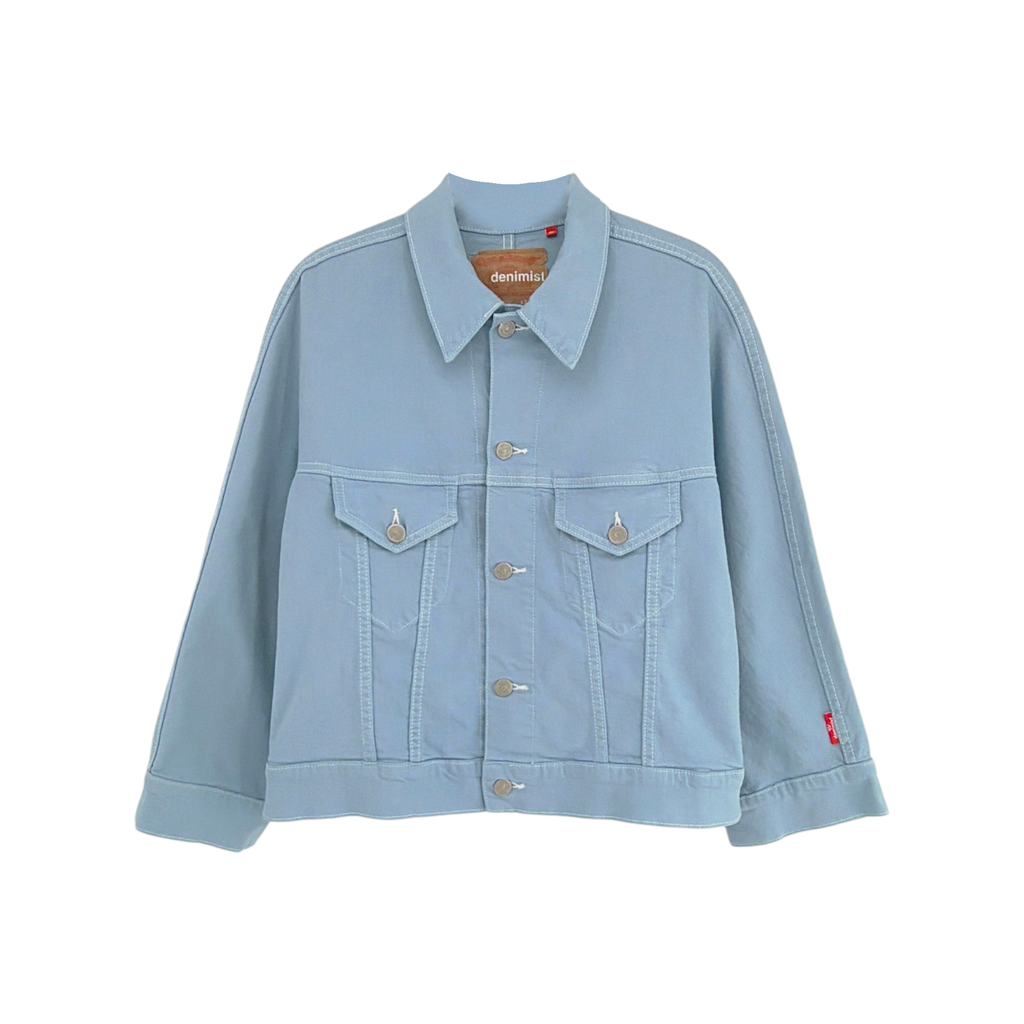 DENIMIST Moore Trucker Jacket in Malibu Blue M Denimist
