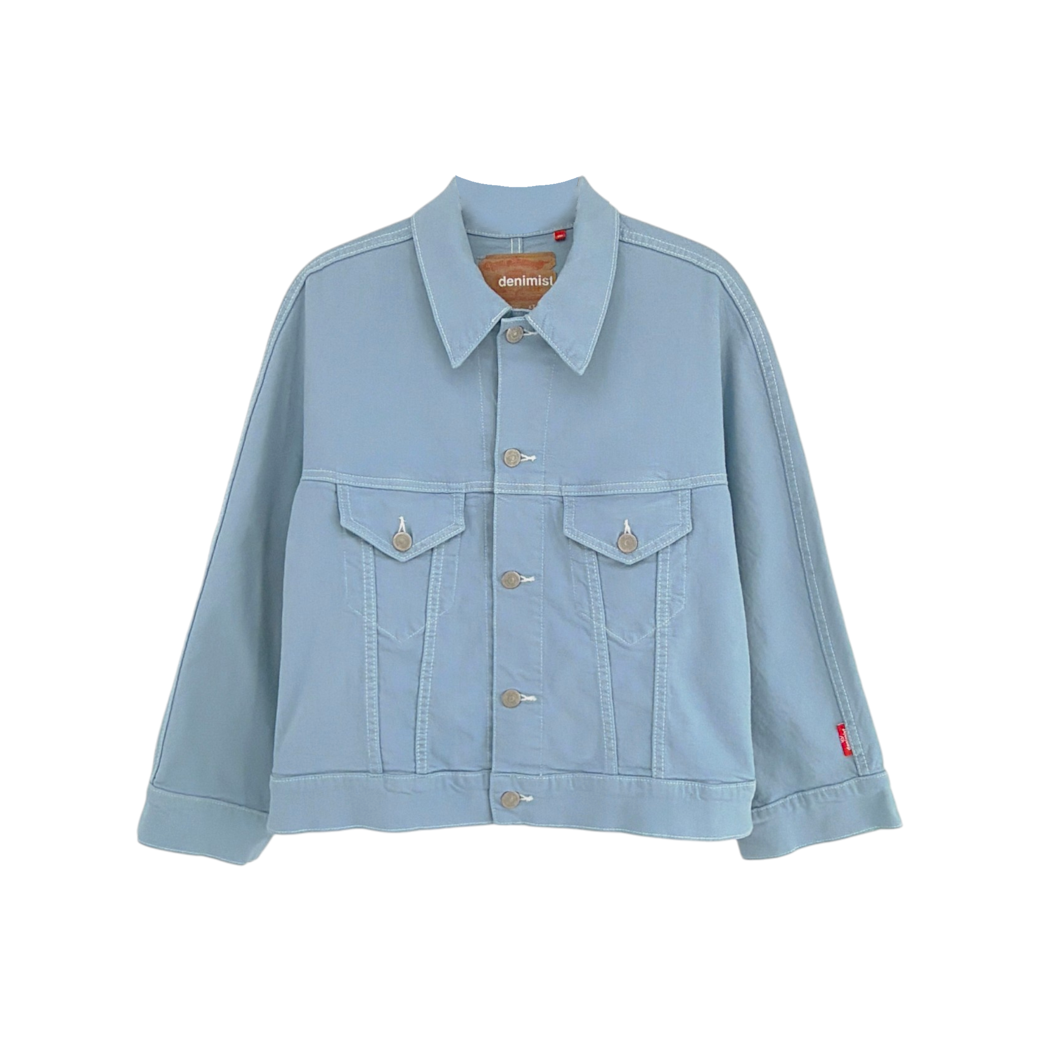 DENIMIST Moore Trucker Jacket in Malibu Blue M Denimist