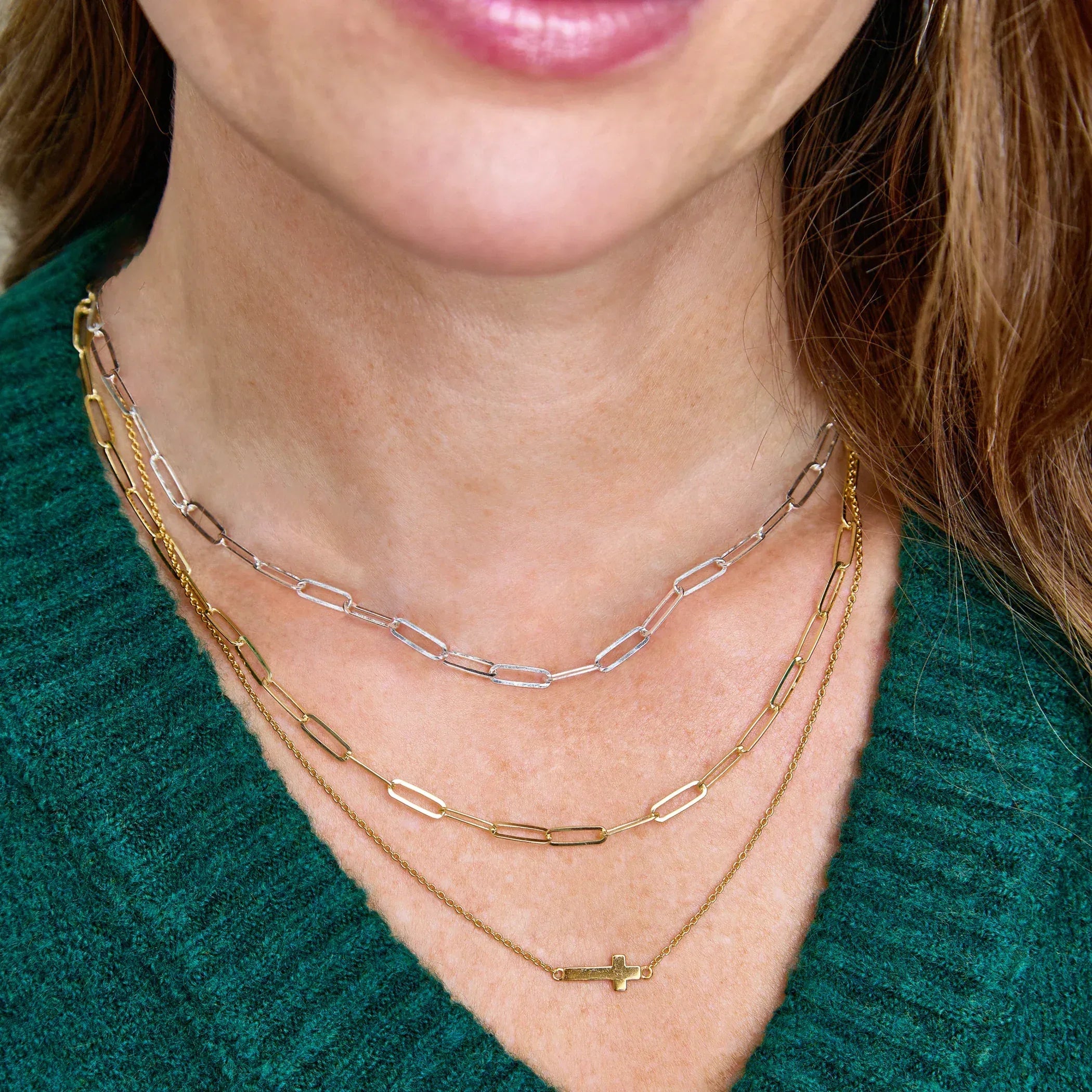 SILPADA Graffetta Matte Necklace in Sterling Silver - flyKAMP