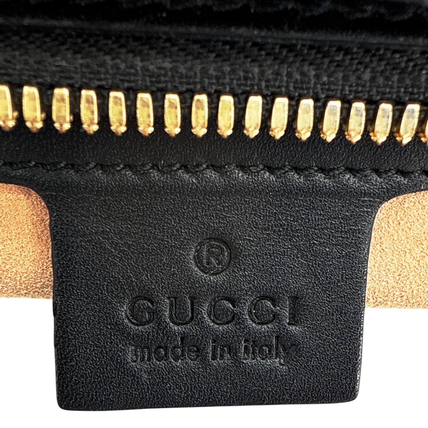 GUCCI Ophidia Cut Out Handle Bag Suede Medium - flyKAMP