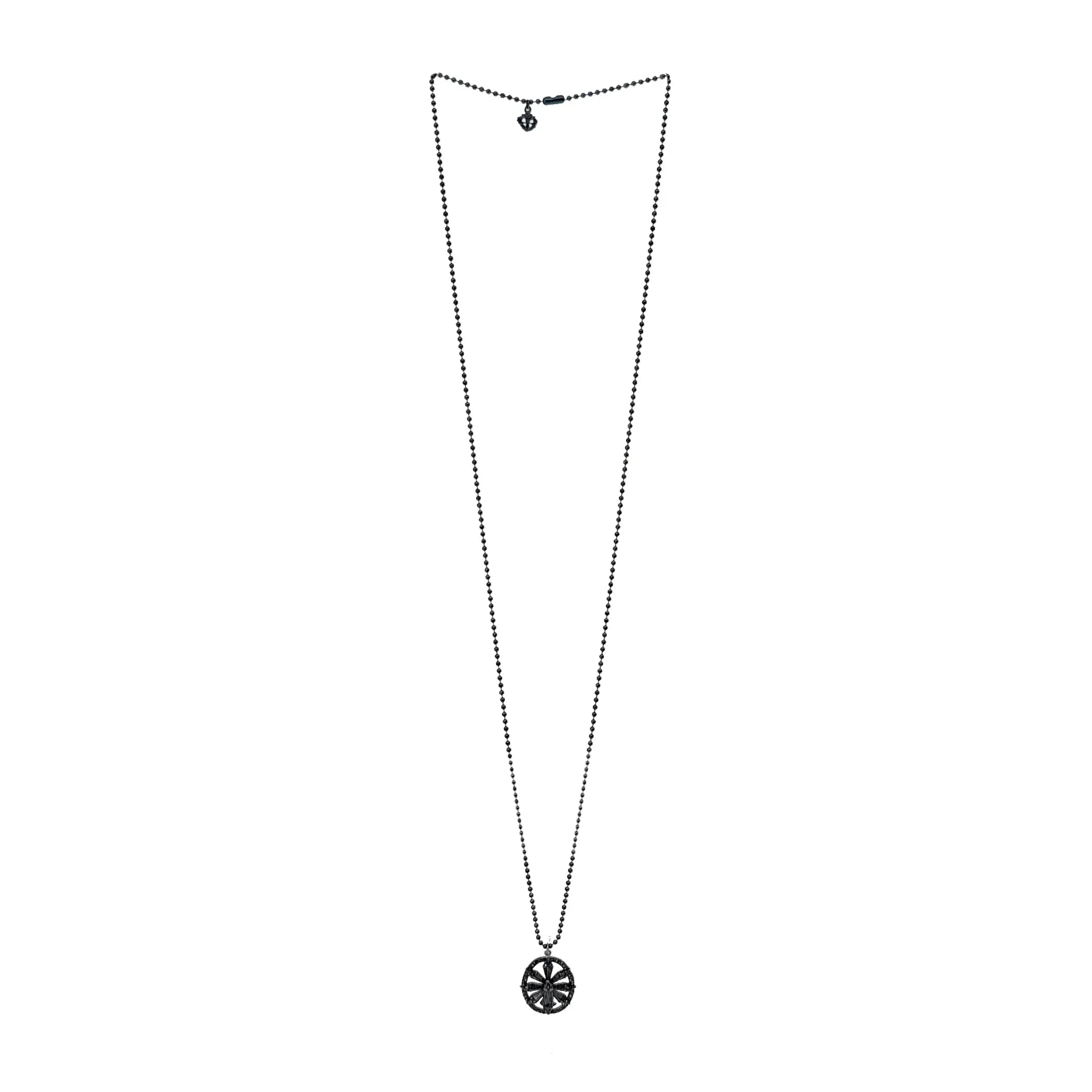 VIRGINS SAINTS & ANGELS VSA Twilight Virgin Charm in Gunmetal - flyKAMP