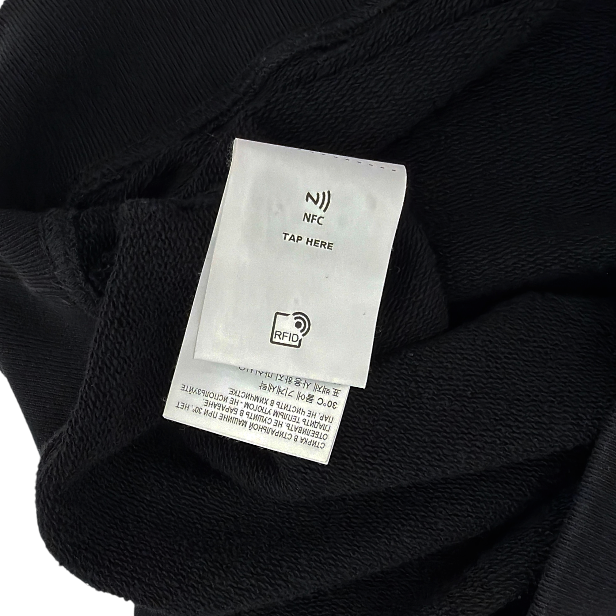 GOLDEN GOOSE Embroidered Logo Sweatshirt in Black S Golden Goose