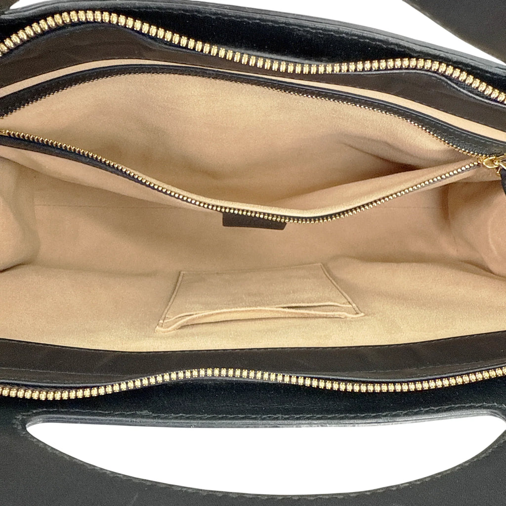 GUCCI Ophidia Cut Out Handle Bag Suede Medium - flyKAMP