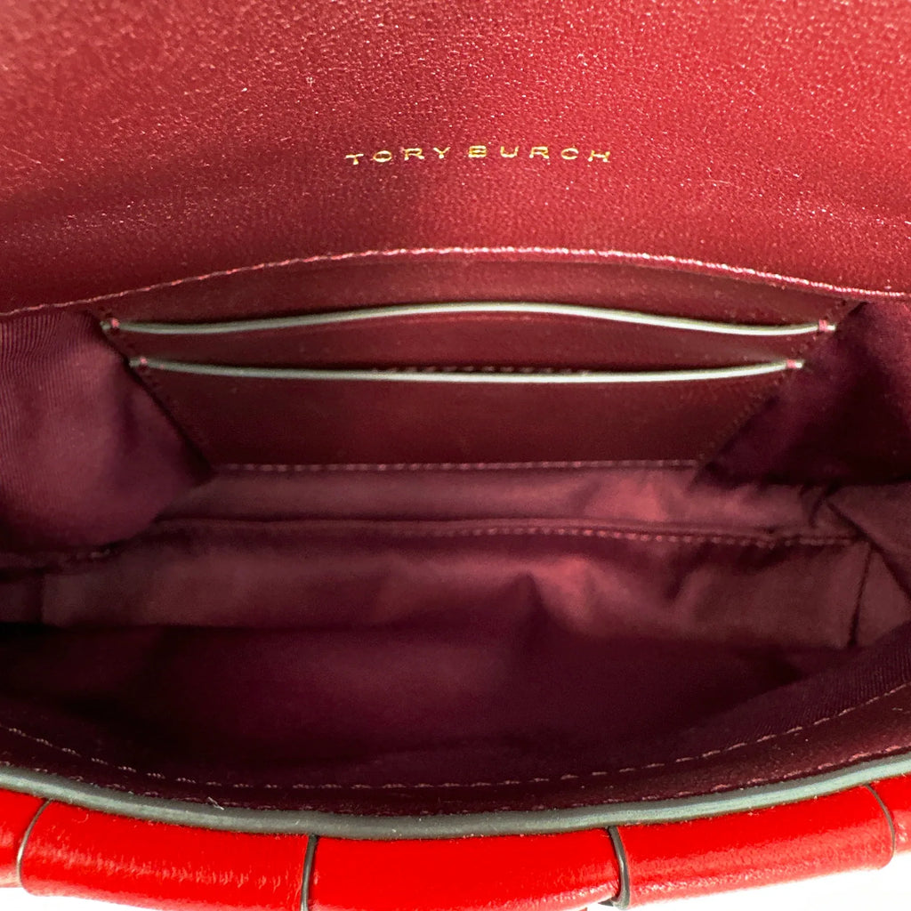 TORY BURCH Kira Heart Woven Mini Bag - flyKAMP