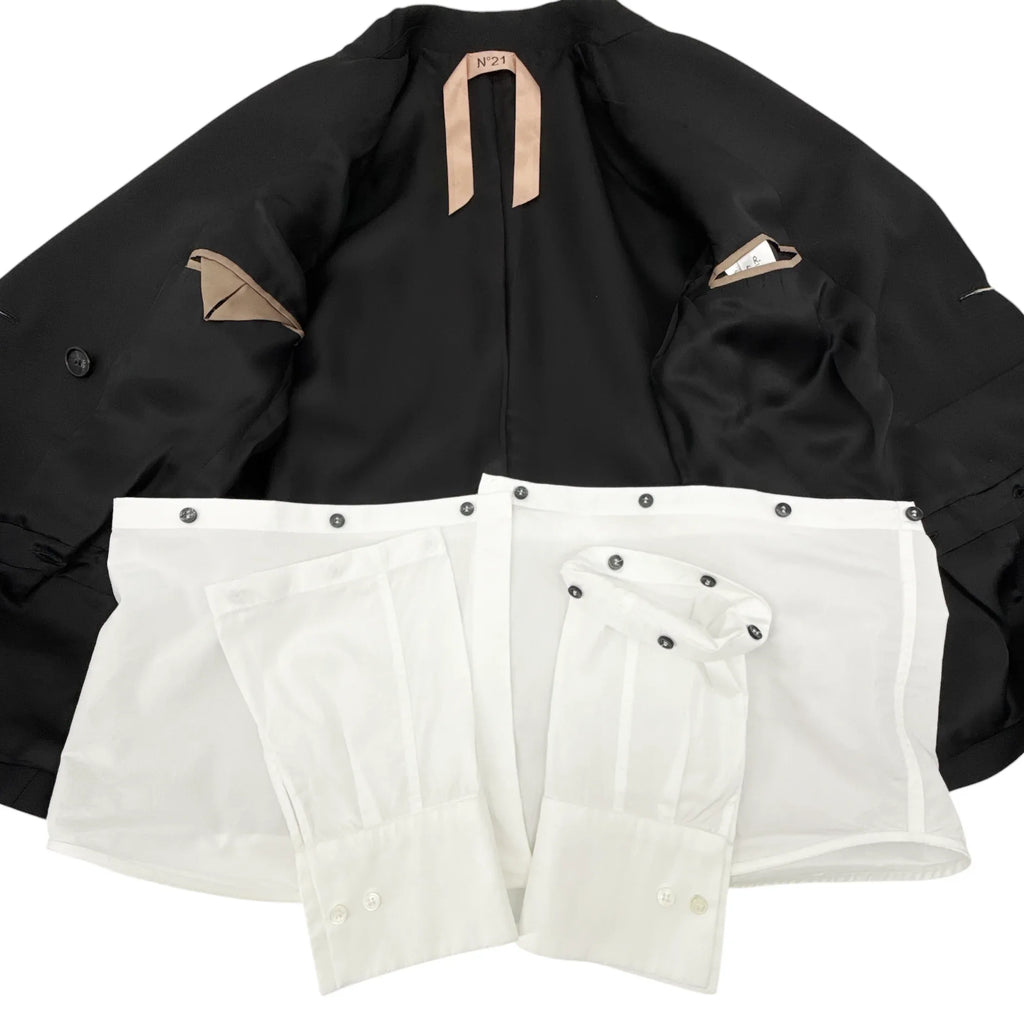 No.21 Double Breasted Blazer in Black EU40|S - flyKAMP