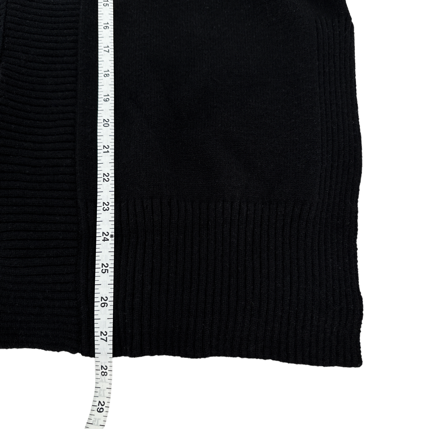 ANTHROPOLOGIE by RD STYLE Open Front Cardigan in Black S
