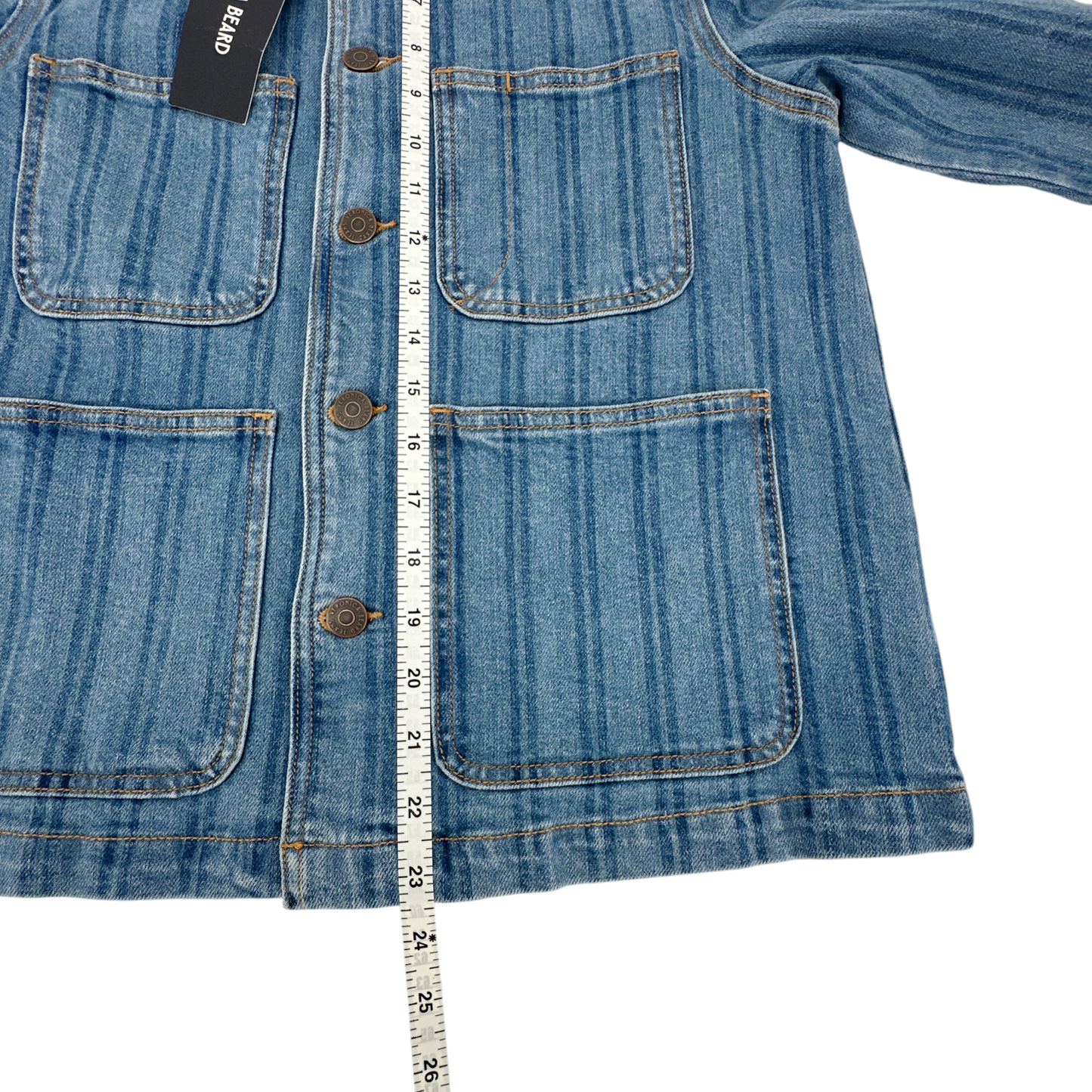 VERONICA BEARD Dahl Striped Denim Jacket XS