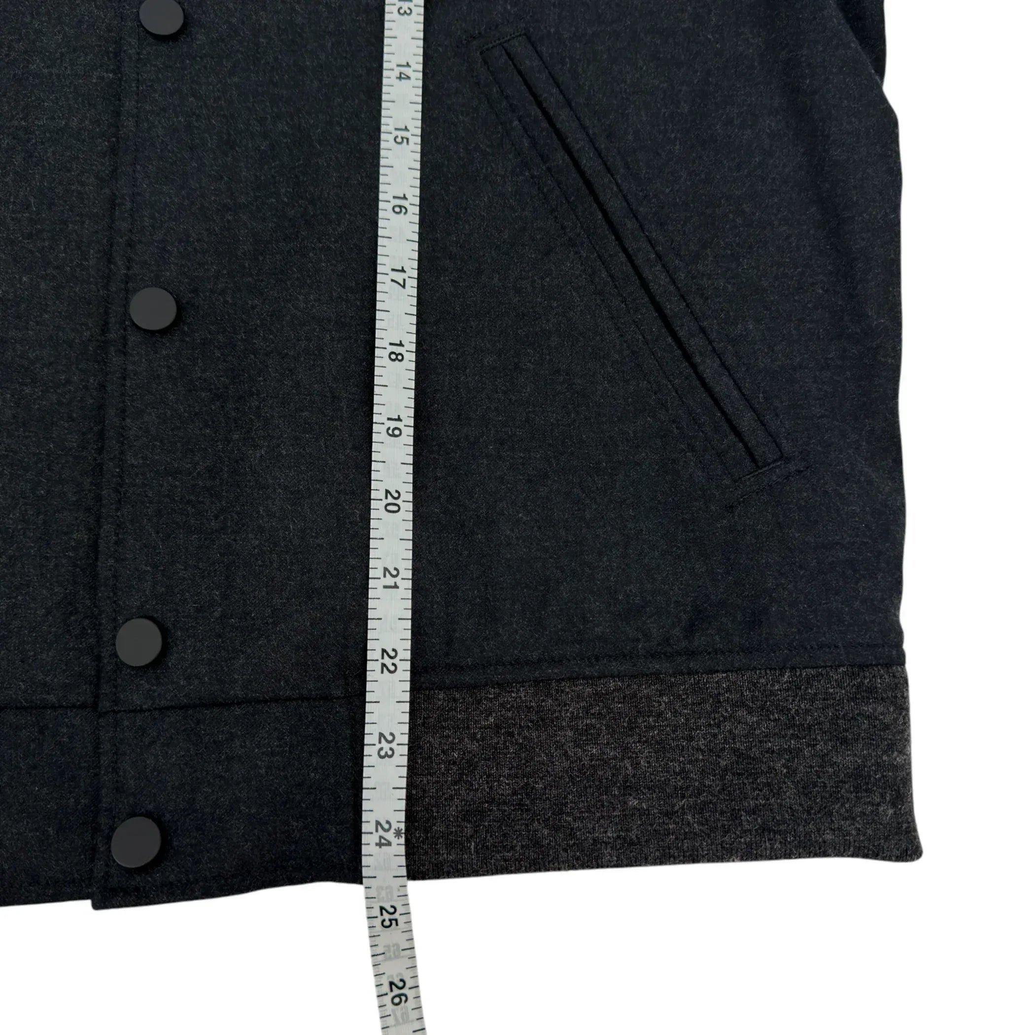 THEORY Wool Varsity Bomber Jacket S - flyKAMP