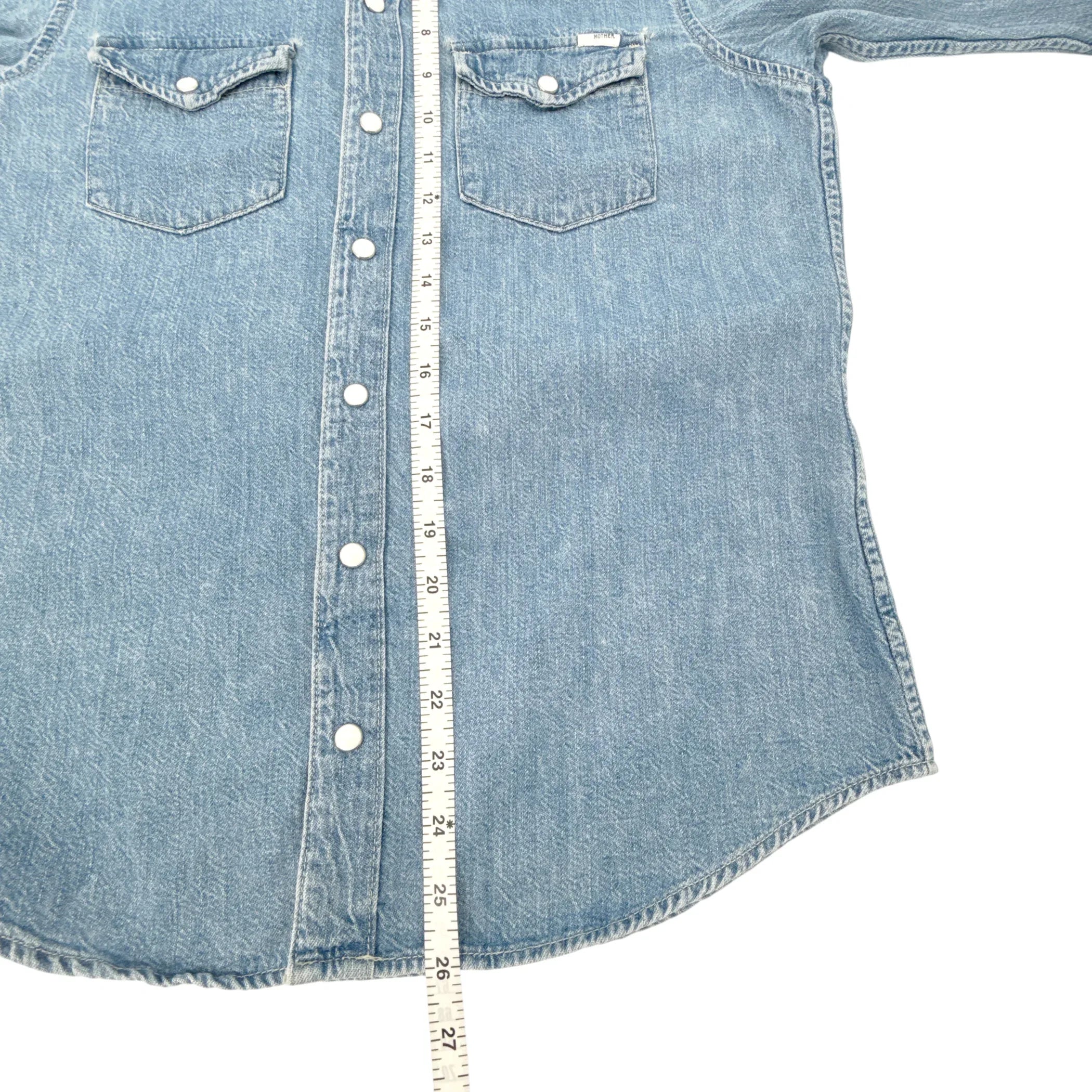 MOTHER The Honey Button-up Shirt in Take a Trip With Me M - flyKAMP