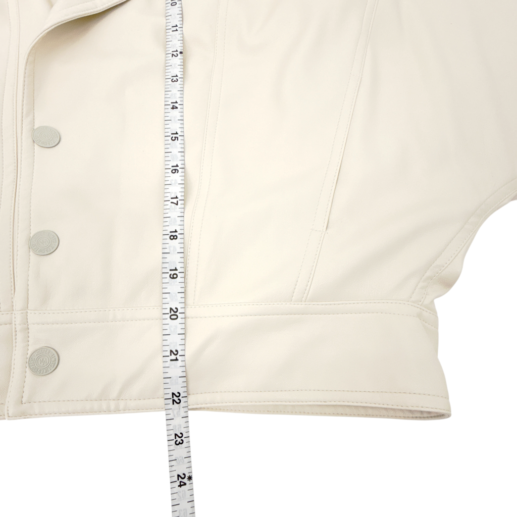 MOTHER The Big Time Jacket in Egret Drunk in Love M Mother