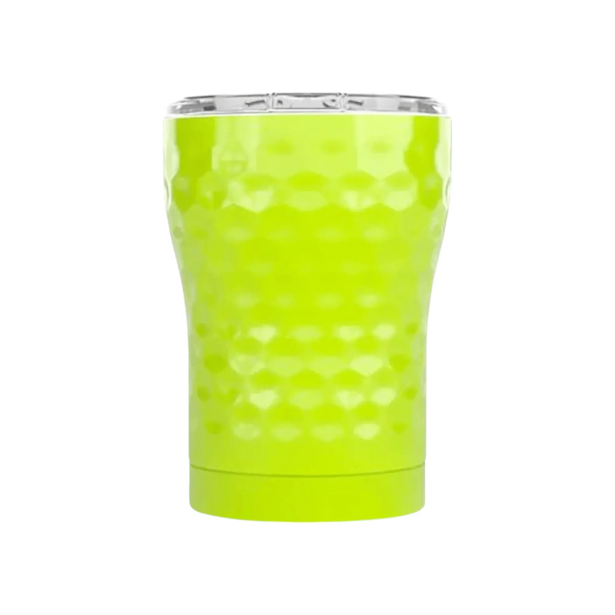 SIC Cup 12 oz Neon Yellow Dimpled Golf - flyKAMP
