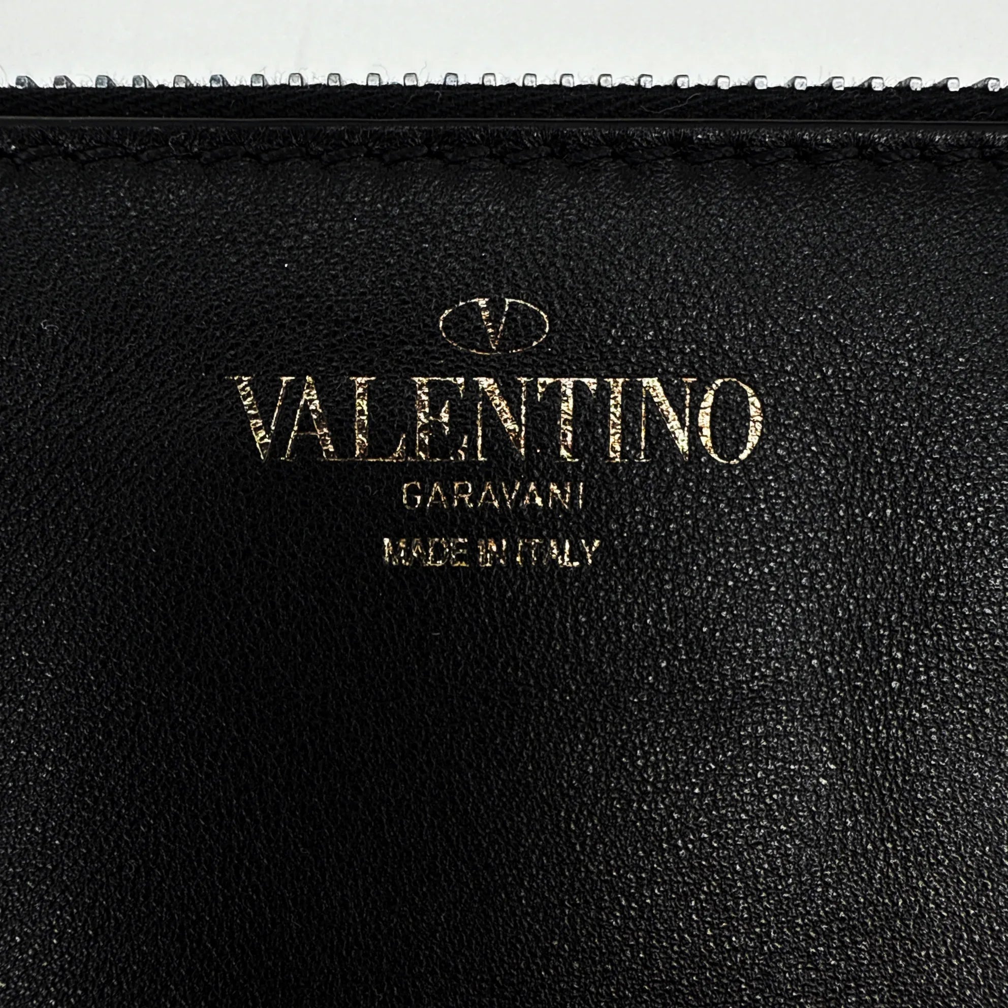 VALENTINO GARAVANI Small Atelier Bag 01 Metal Stitch Edition Tote Bag In Black - flyKAMP