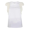 CÉDRIC CHARLIER Knitted Trim Vest Top S - flyKAMP