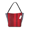 PROENZA SCHOULER XL Mixed Woven Tote Bag Red/Blue - flyKAMP