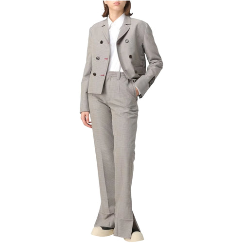 MARNI Houndstooth Double Breasted Blazer IT40|S - flyKAMP