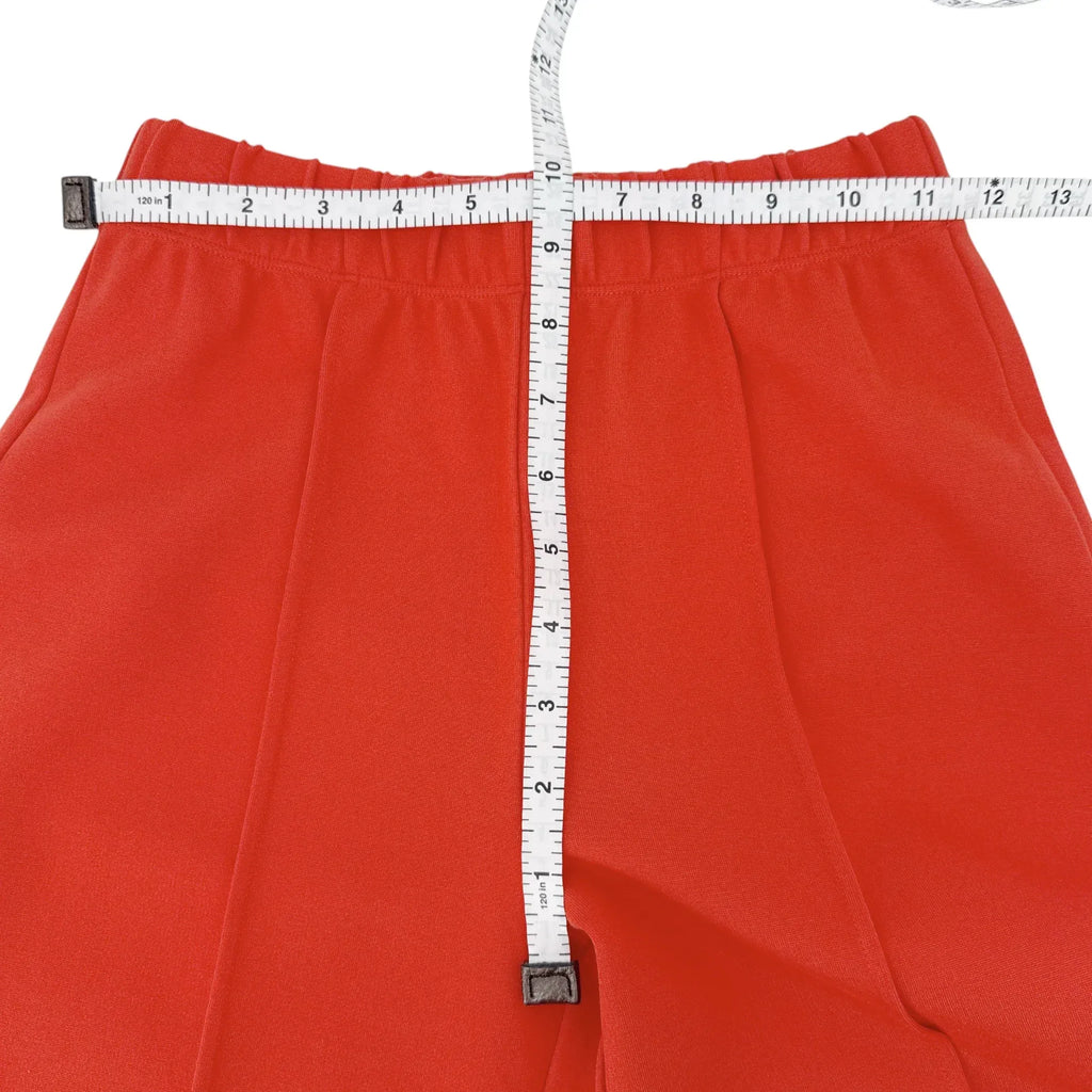 CLARE V. Le Flare Pants in Bright Poppy XS - flyKAMP