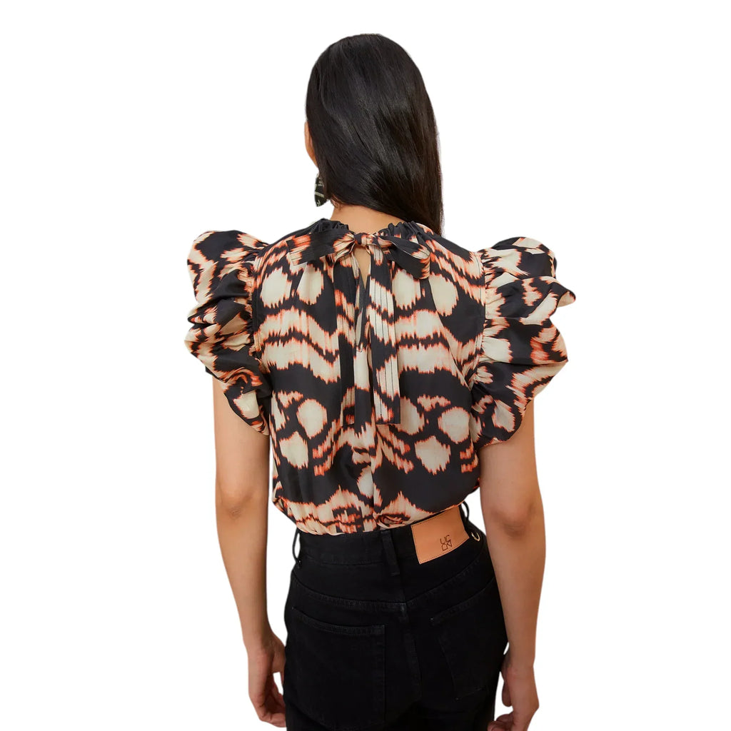 ULLA JOHNSON Iren Top in Obsidian 2 | Small - flyKAMP