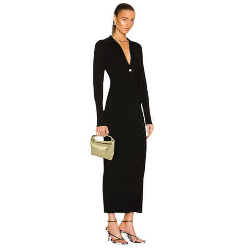 EERA Metallic Moon Bag in Laminated Gold - flyKAMP