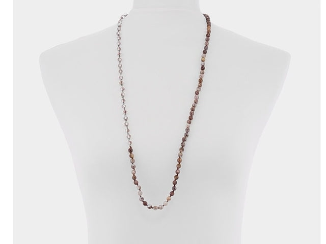 CHAN LUU || Pietersite Layering Necklace