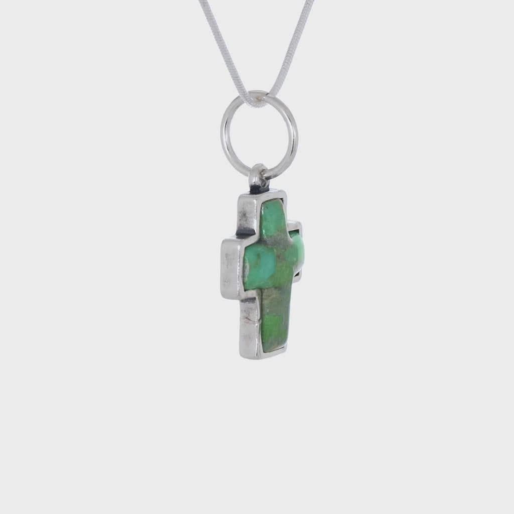 SILPADA Blue Divine Charm Sterling Silver & Turquoise