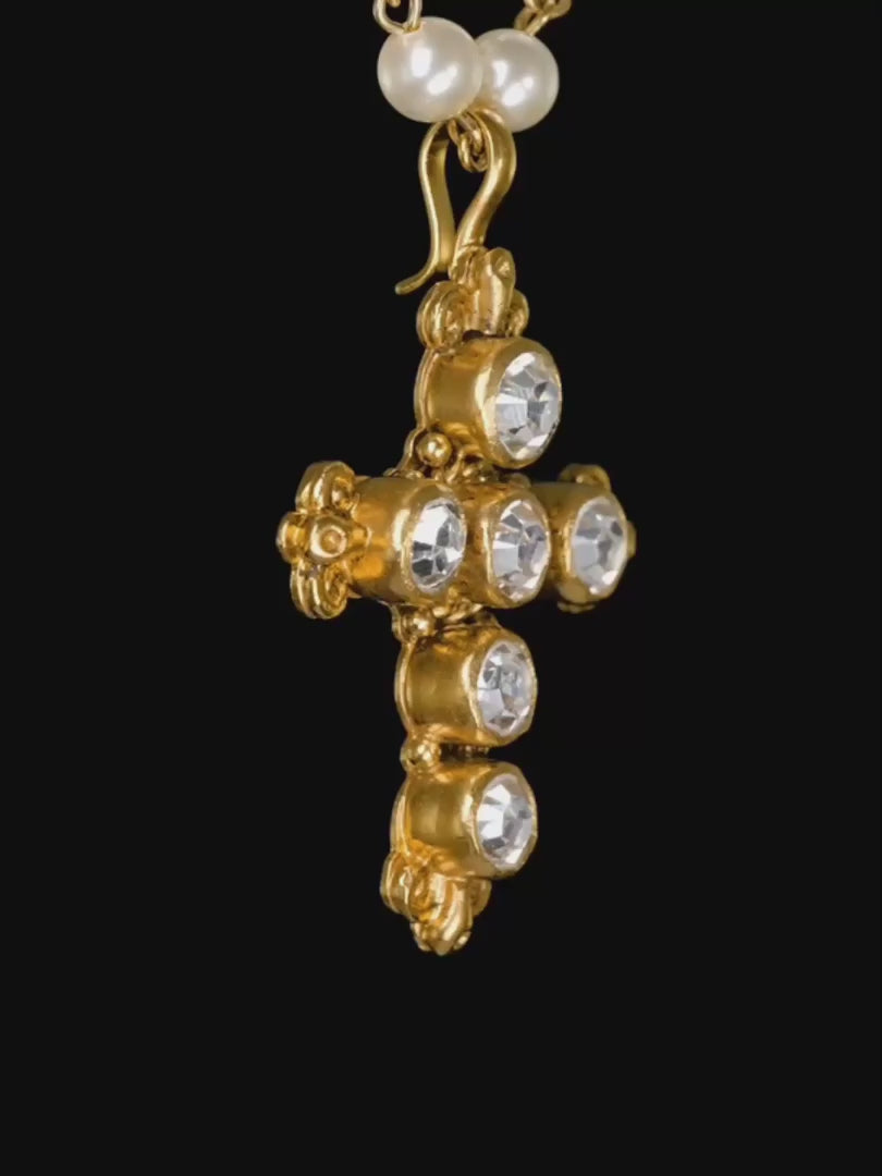 VIRGINS SAINTS & ANGELS VSA Audrey Medallion in Gold