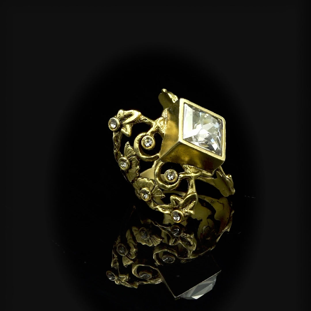 VIRGINS SAINTS & ANGELS VSA Vine Ring Gold Size 7