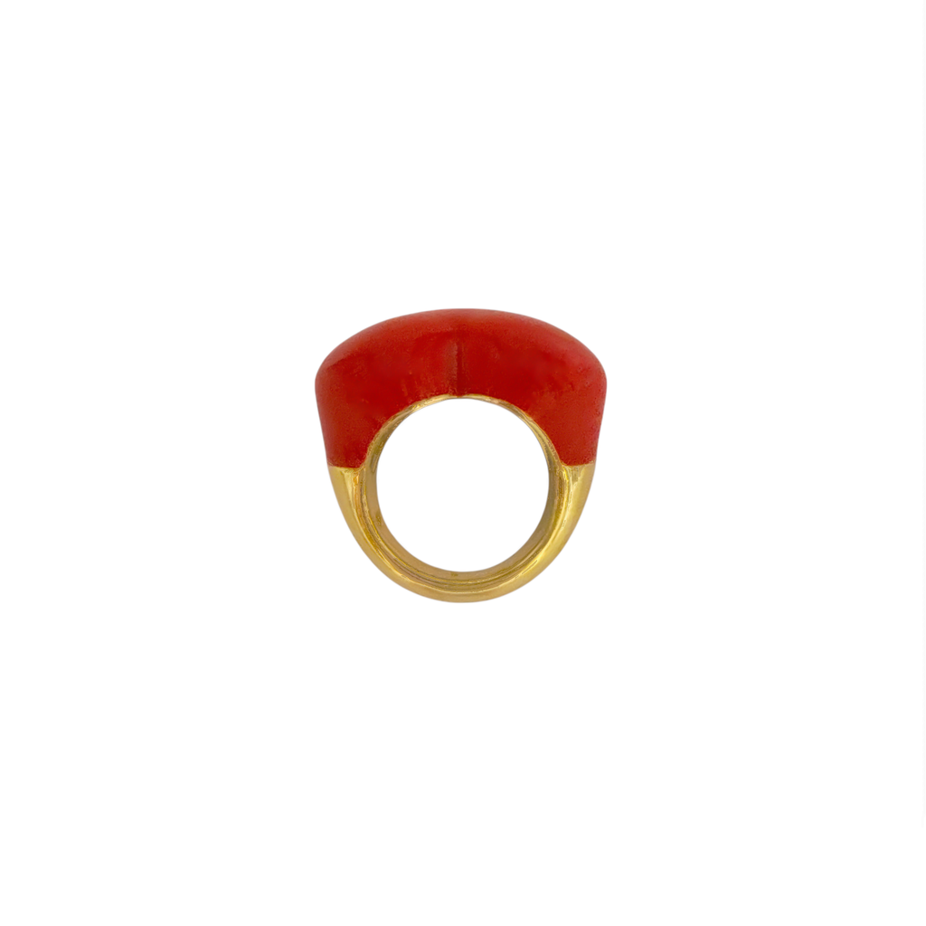 KATE SPADE New York Heart You Statement Ring in Red 6 Kate Spade New York